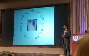 Pratik Rachh, honored oral presenter and 2017 winner of Best Overall Poster 